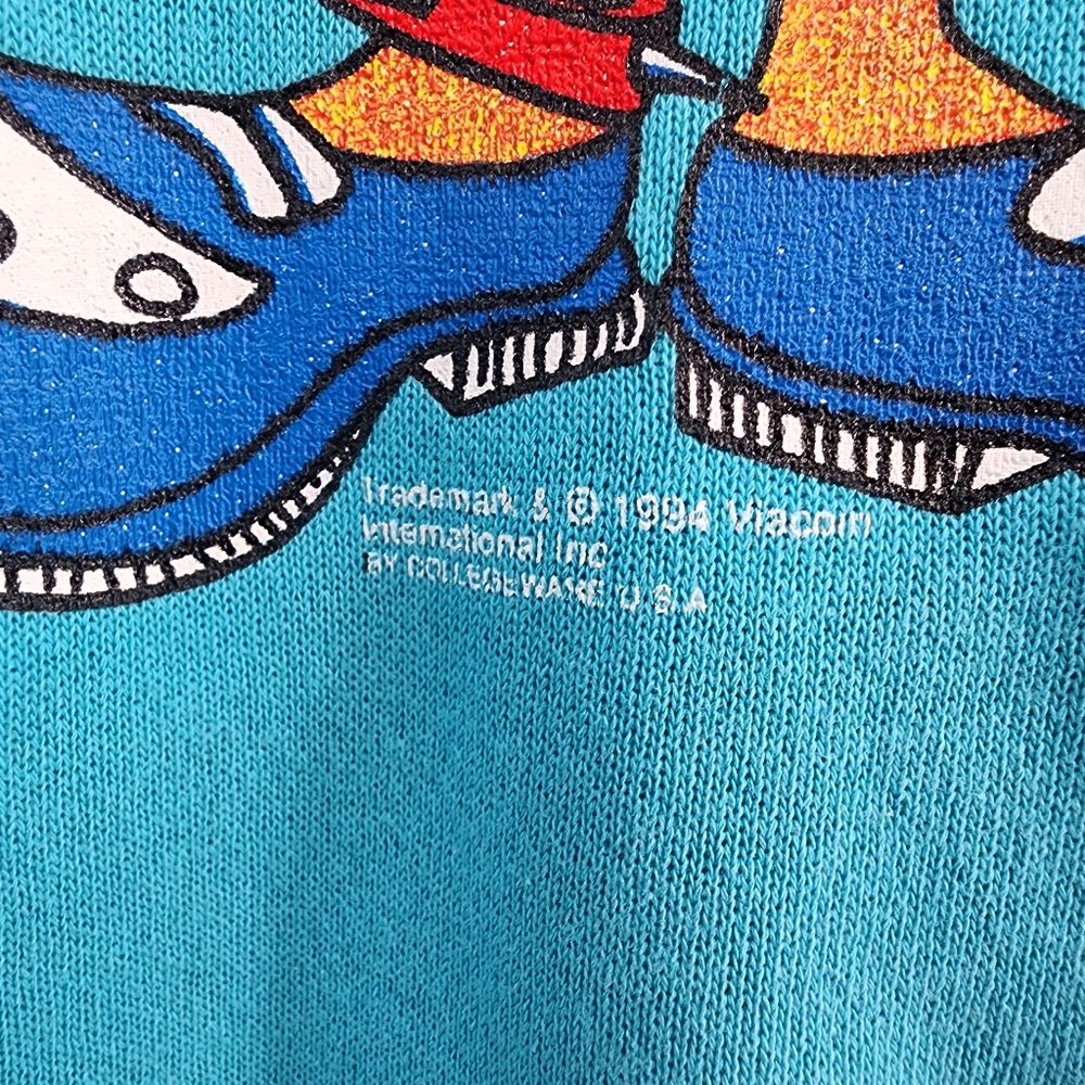Rare 1994 Heckle and Jeckle Viacom Crewneck Sweatshirt - Picture 3 of 7